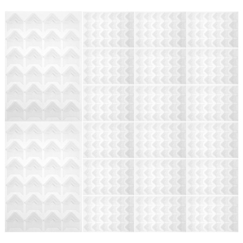 White triangle photo corners - triangle,