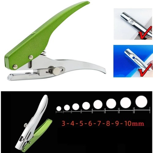 Punch pliers round single - punch,