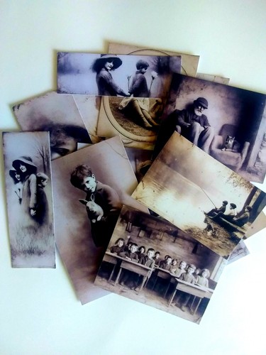 Vintage photos journals - vintage, 15,