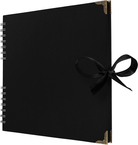Square black scrapbook photo - square,