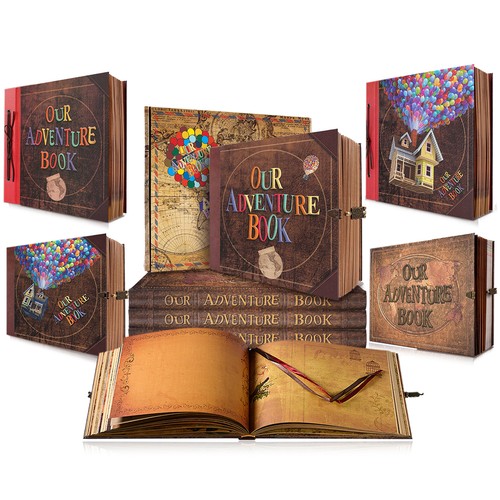 Our adventure book scrapbook - our,